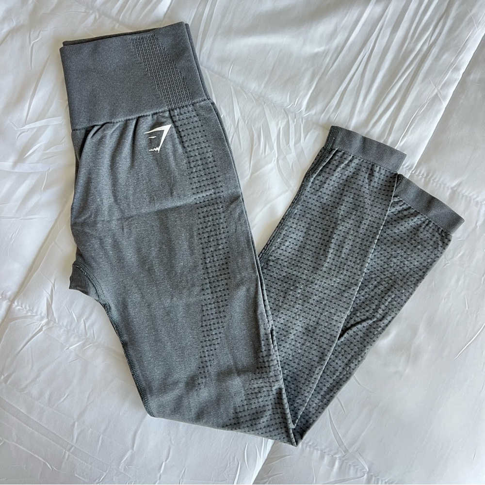 Gray Vital Seamless Gymshark Leggings